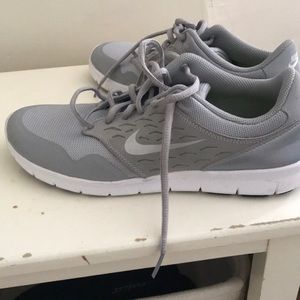 Grey Nike sneakers